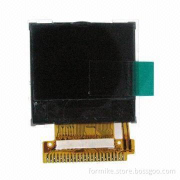 1.0-inch Color STN LCD Module with IC ST7628 Drive, Outline Measures 25.95 x 33.33 x 3.10mm